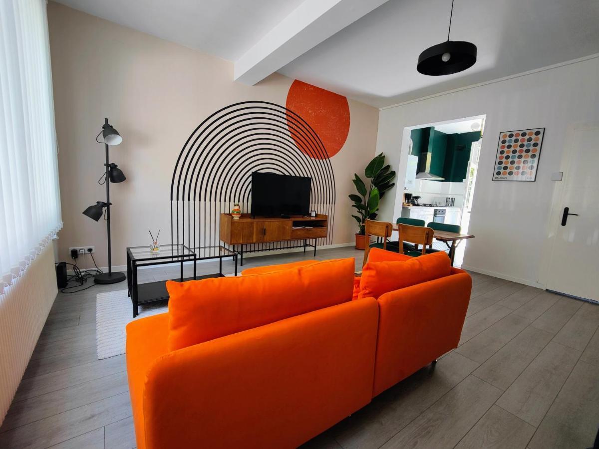 Le Rainbow - Grand Studio Avec Terrasse Dunkirk ภายนอก รูปภาพ