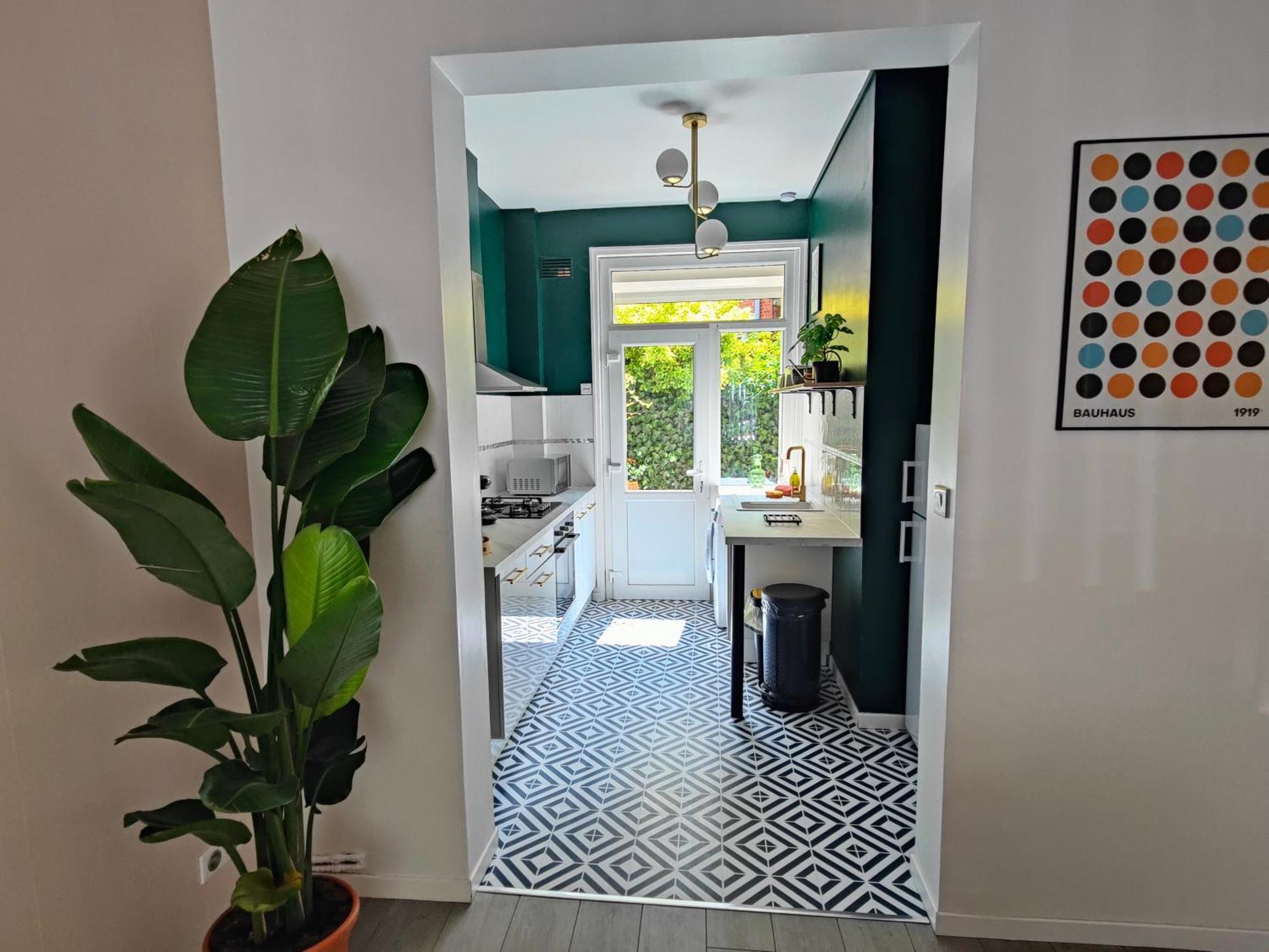 Le Rainbow - Grand Studio Avec Terrasse Dunkirk ภายนอก รูปภาพ